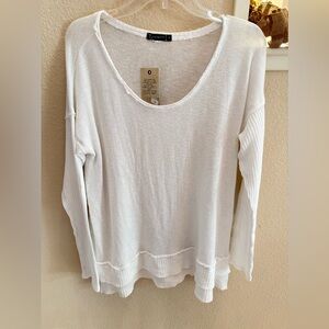 NWT T Party Fashion white Knit Top